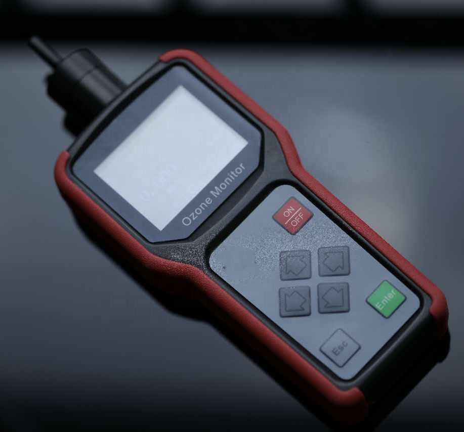 Electrochemical Method Accurate Portable Ozone Meter Light Sound Alarm