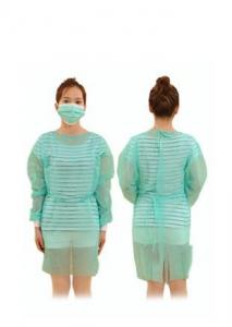 China Disposable Medical Isolation Gowns , Chemical Resistant Disposable Coveralls on sale