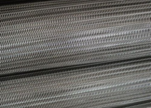 Stainless Steel Chain Spiral Conveyor Belt 1m 1.2m 1.5m Wide Metal Balance Weave