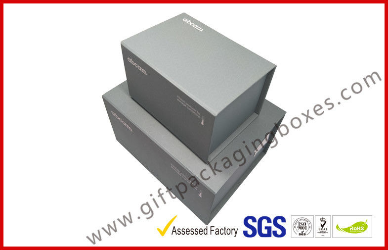 Handmade magnet gift packing box different size CMYK printing with black foam inside