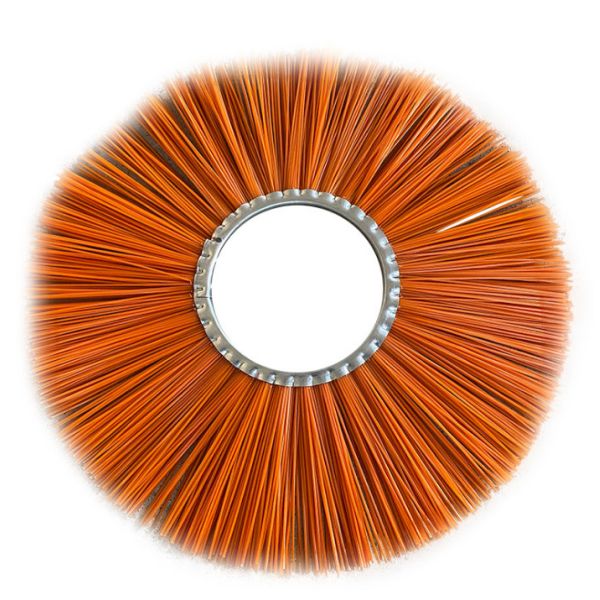 6 3/8 X 22 Inches 10 X 32 Inches Poly Wafer Brushes For Bobcat Skid Steer Loader Attachment Sweeper