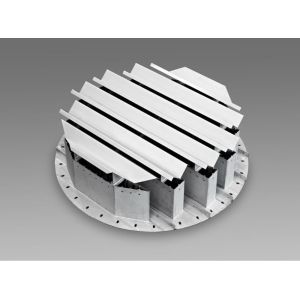 Trough Pan Liquid Distributor Tower Internals Distillation Column Internals