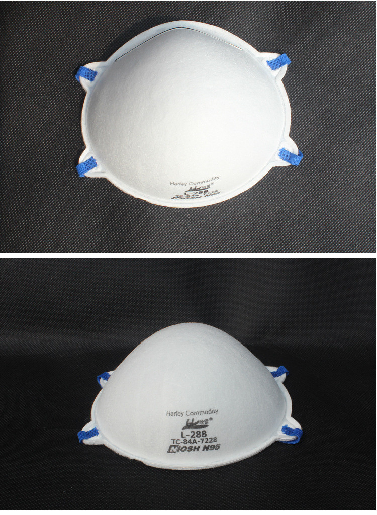 Ready to ship EN149:2001+A1:2009 approved face mask Niosh N95 cup mask