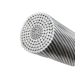 China Superior Bare Cable ACSR Conductor Aluminum Conductor Steel Reinforced For Overhead on sale