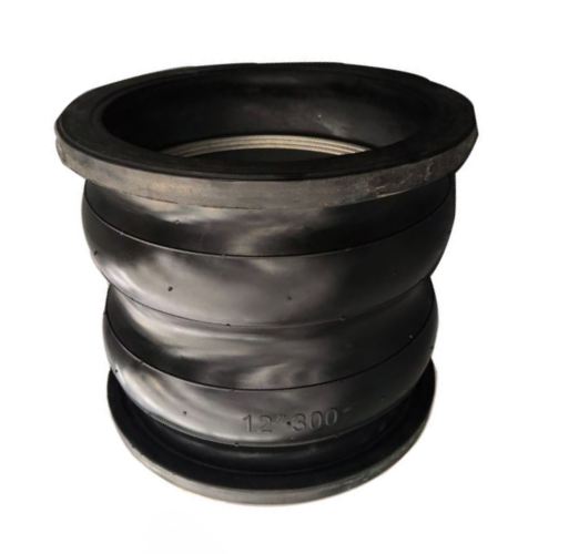 High Performance Double Sphere Rubber Expansion Joint With Vibration & Noise Reduction