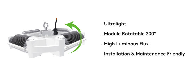 High lumen output Impact/Shock Proof IP65 400w Led High Bay Lamps with warehouse factory 150LM/w