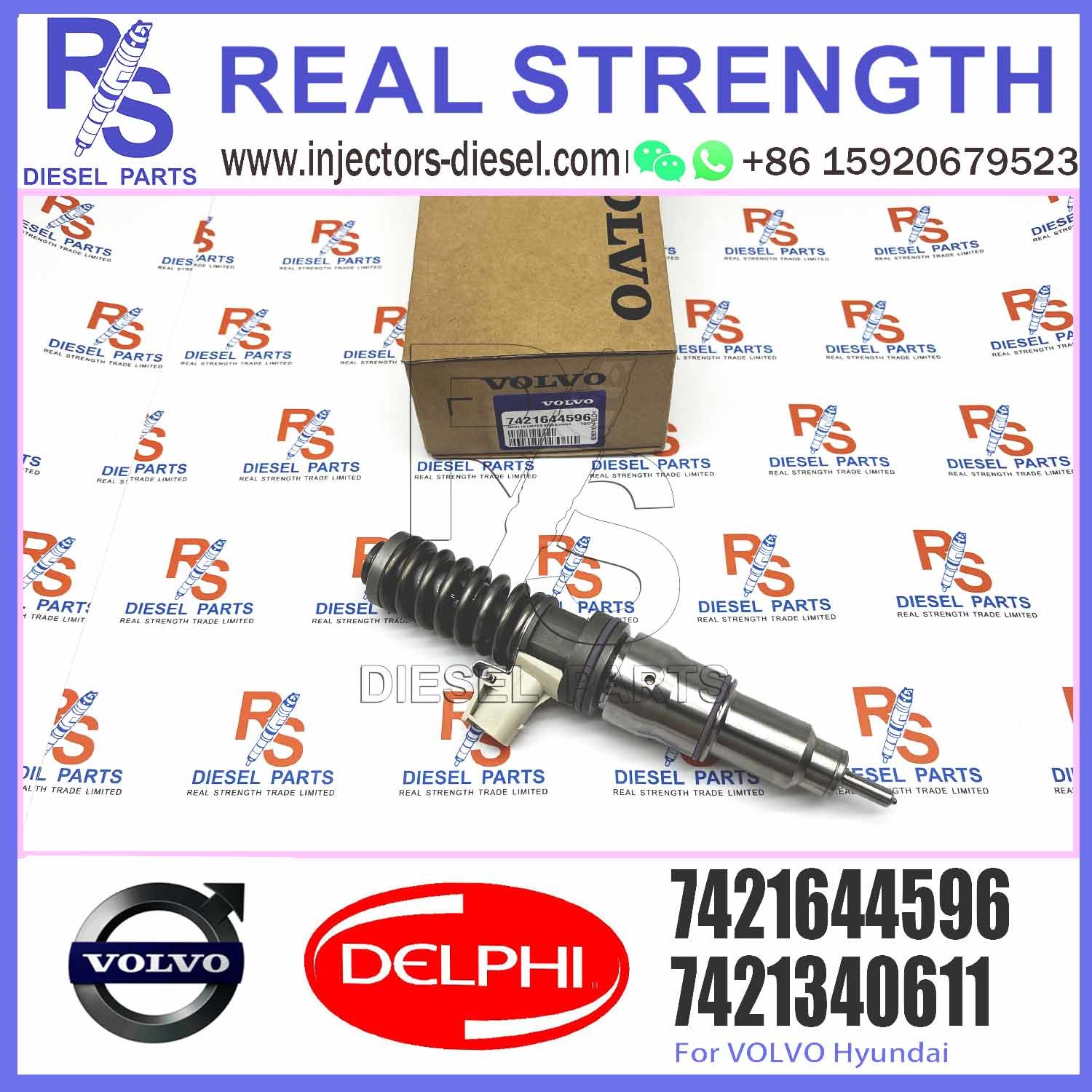 MD13 Diesel Engine Fuel Injector BEBE4K01001 For V-O-L-V Truck 21569200 RVI 7421569200 7421582094 7421644596