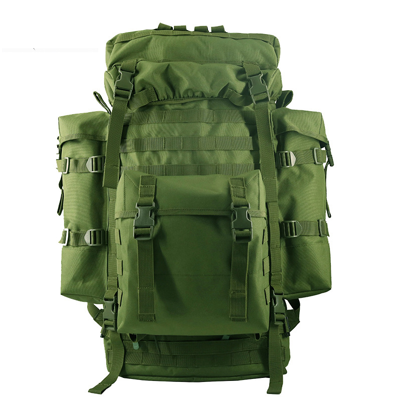 Polyester Lining 80L 900D Oxford Fabric Travelling Bag with PP Webbing and POM Buckle