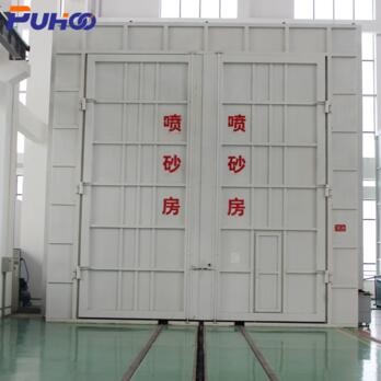 Buy Large Scale Industrial Sand Blasting Room Flexible Layout For Locomotive Industry at wholesale prices