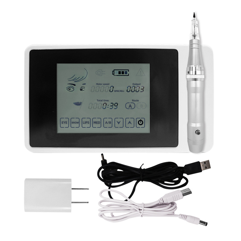 A / B Function Digital Wireless Permanent Makeup Tattoo Kit Multifunctional