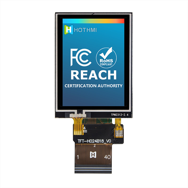 2.4 Inch IPS 240x320 TFT Display Panel ST7789V Sunlight Readable With Resistive Touch Panel