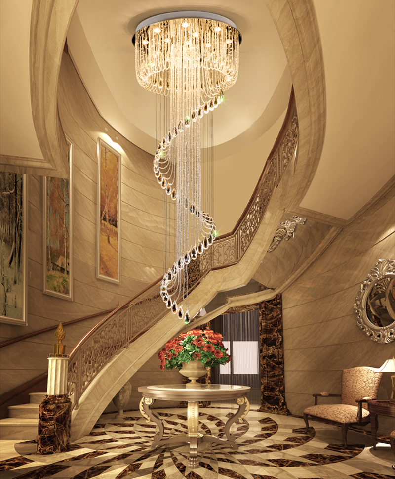 Modern crystal chandelier LED light Fixture For living room luxury Chandelier(WH-NC-39)