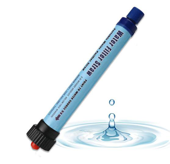 Personal Outdoor Portable Water Purifier Without Power Sports Hiking Essential