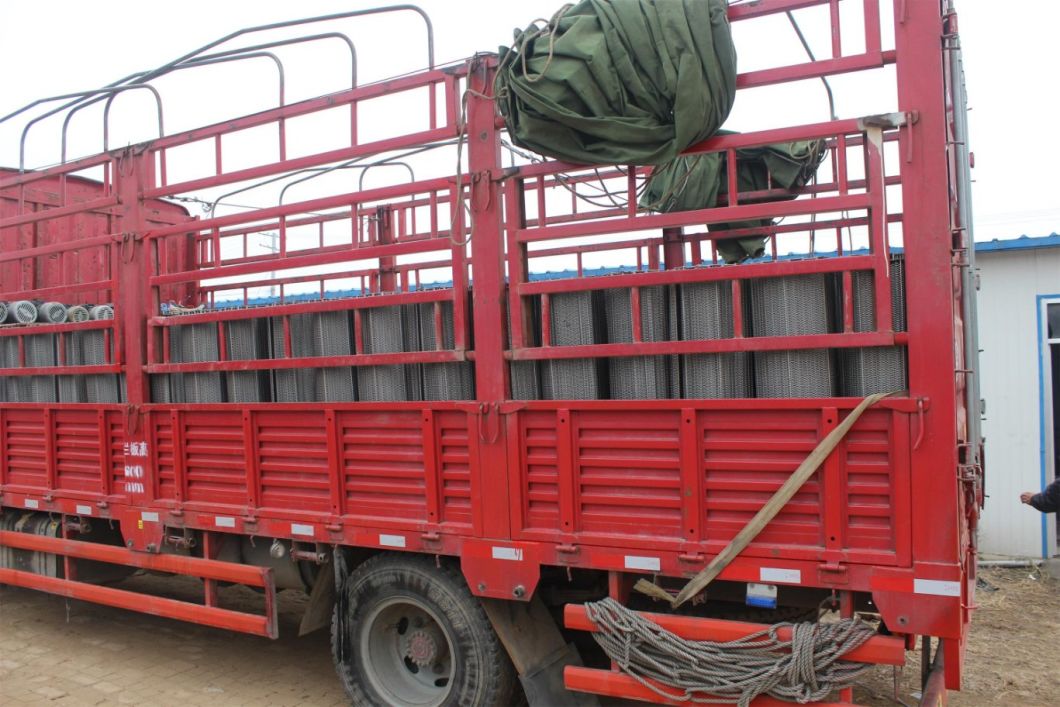 Raised Rib/Flush Grid Plastic Modular Conveyor Belt for Belt Conveyor