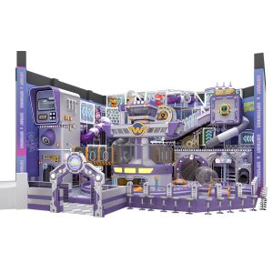 Custom Indoor Play Structure for Kids with Safety Features