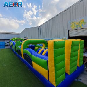 Customized PVC inflatable equipment jump bounce castle bouncy obstacle giant