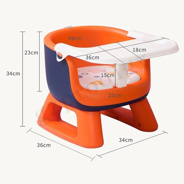 Multifunctional PVC Baby Folding Chair Lightweight Baby Folding Chair With