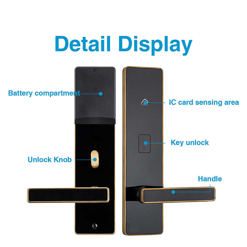 Fire Proof Doorlock Card Operated Door Locks