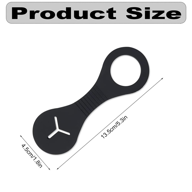 Pet Leash Waste Carrier Holder Dispenser with Hook Dog Poop Bag Lightweight Hand-Free Walking Garbage Bag Carrier Pet Supplies