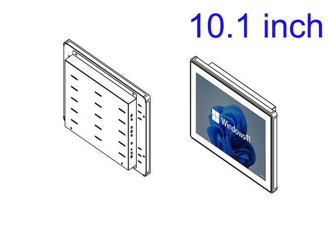 10.1-Inch Windows Embedded Screen for Kiosks, Medical Displays, Industrial Dashboards, and Payment Terminals