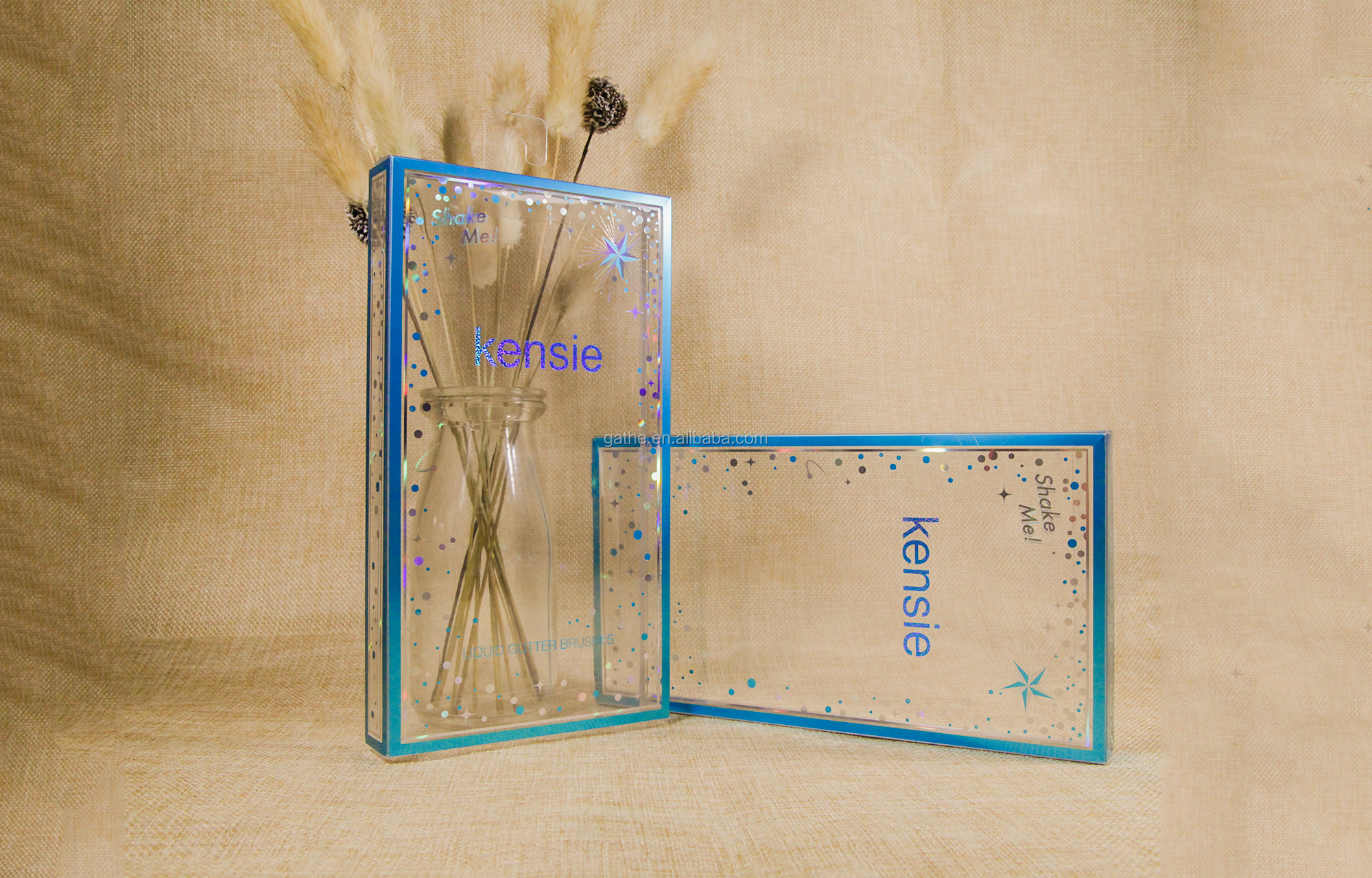 PET Acetate Plastic Phone Mobile Case Packaging Box Custom Printed