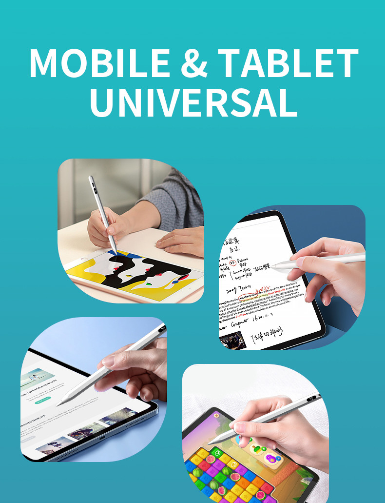 Rechargeable Digital Stylus Pencil Compatible With IPad / Tablet