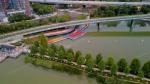 Stable Aluminum Floating Dock 2000mm / 2400mm / 3000mm Floating Pontoon Dock