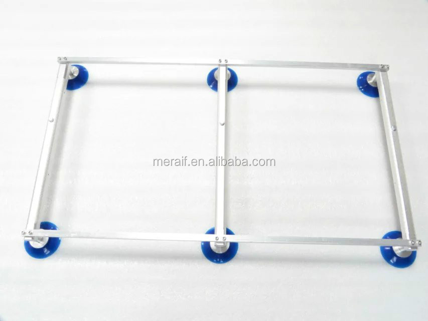 KSL-607 hand pump glass sucker, 80 kg glass table suction cup, TV glass suction cup glass lifter
