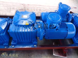 Quality 5.5kw mud agitator with worm and wheel gearbox.agitator with helical bevel gear box for sale