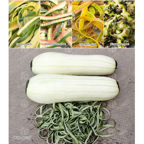 watermelon Hami Melon Vertical one knife peeling machine papaya chieh-qua pumpkin wax gourd pineapple Peeling & polishing