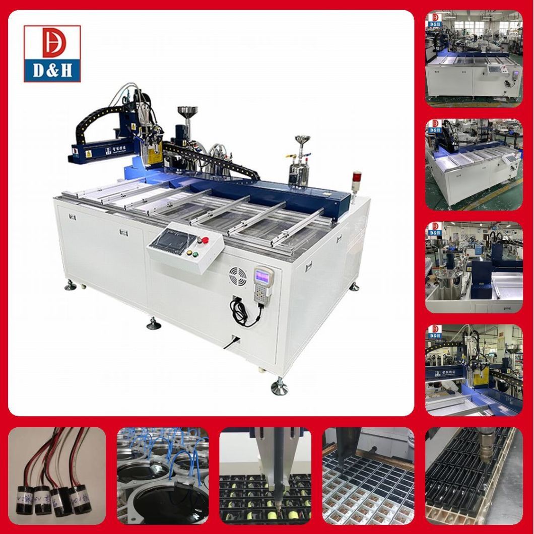 Vertical Installation Automotive Electronic Potting Machine with Accurate Metering