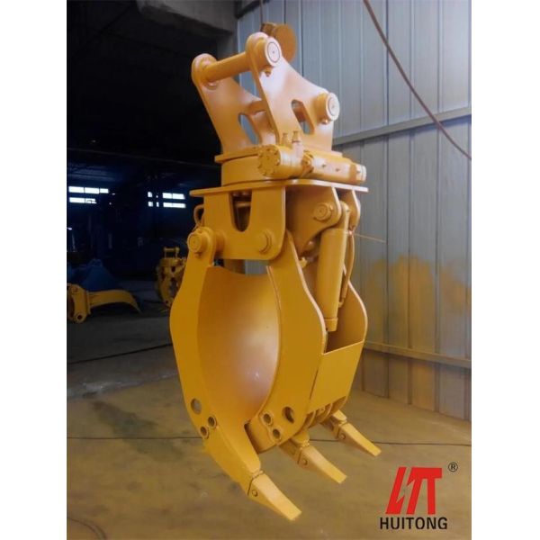 Lightweight Q690D Mechanical Grapple Grip Device For Excavators