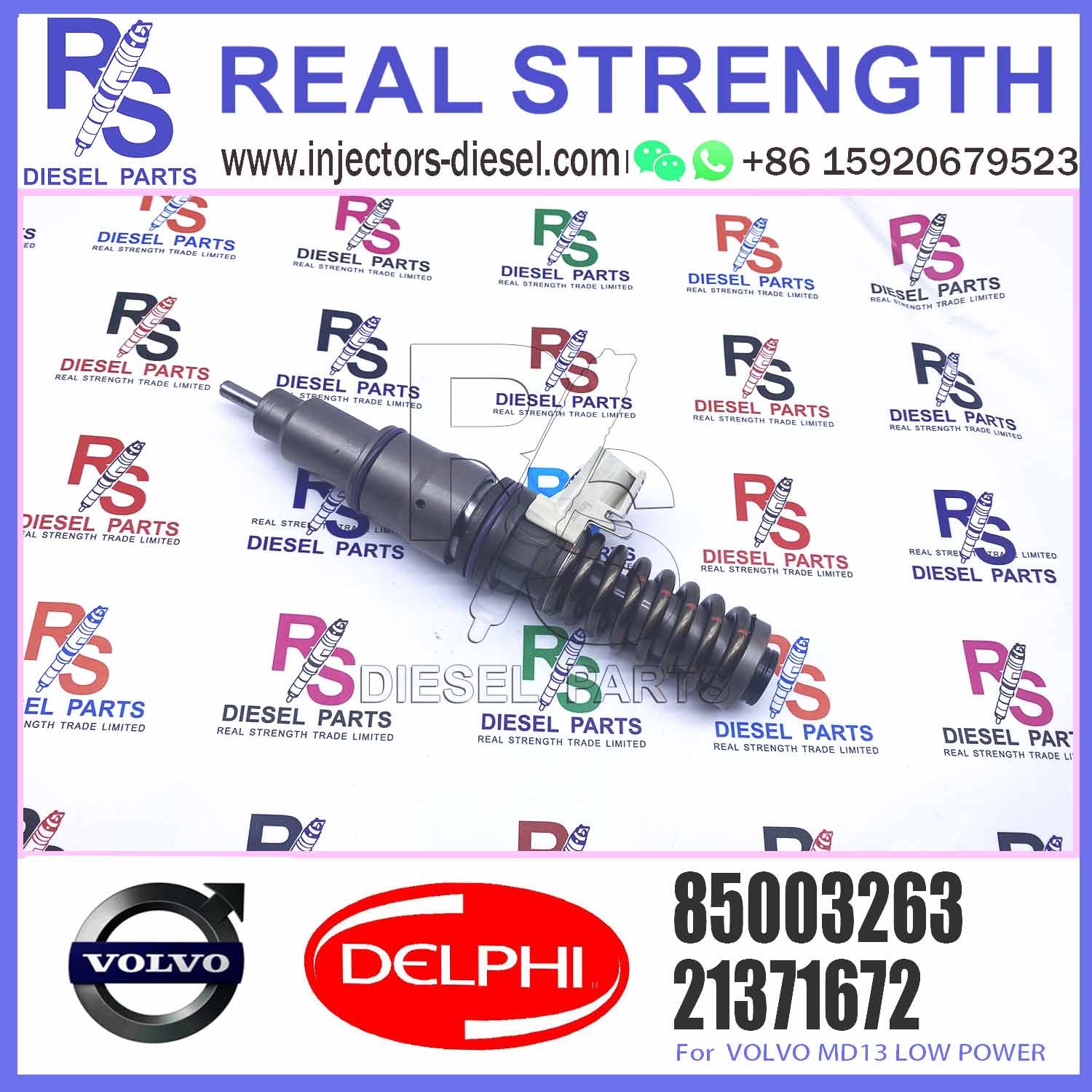 New Diesel Fuel Injector 20500620 BEBE4C03101 for V-O-L-V EC330 EC360B EC460 D12D 85003263 7420430583 20430583 8113941 208