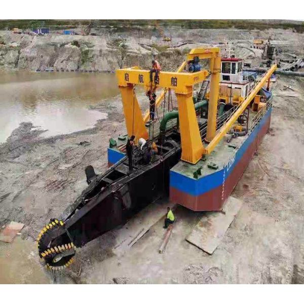 PLC Siemens 12 Inch Cutter Suction Sand Grvel Dredger
