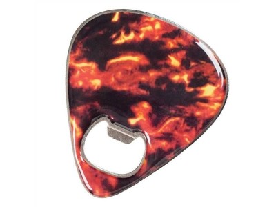 Cool Stainless Steel Guitar Pick Bottle Opener,Innovative stainless steel guitar pick shape beer bottle opener, printed