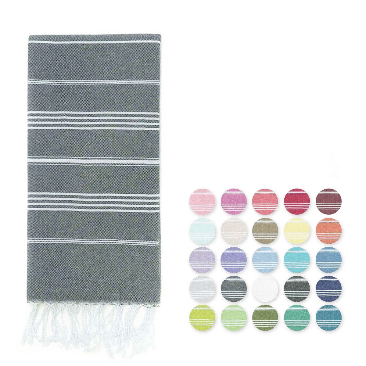 Personalized Super Absorbent Oversized Cotton Beach Towel Sustainable and Lightweight