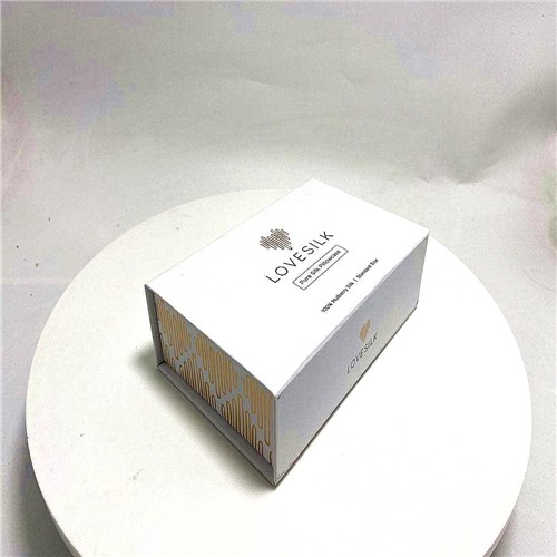 White High Capacity Book Type Personal Care Cosmetic Paper Box