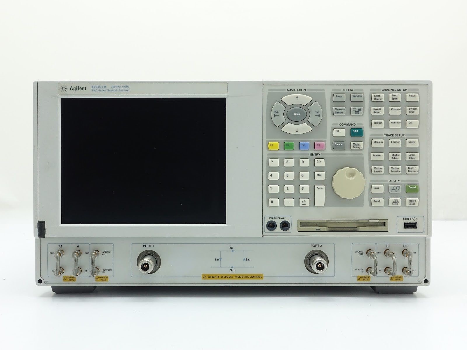 Multiport E8357A RF PNA Network Analyzer 2 Port- 4 Reciever 300 kHz to 6 GHz