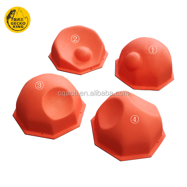 Adult GECKO KING 4pcs Cycle Rock Climbing Wall Volumes 1pc Package