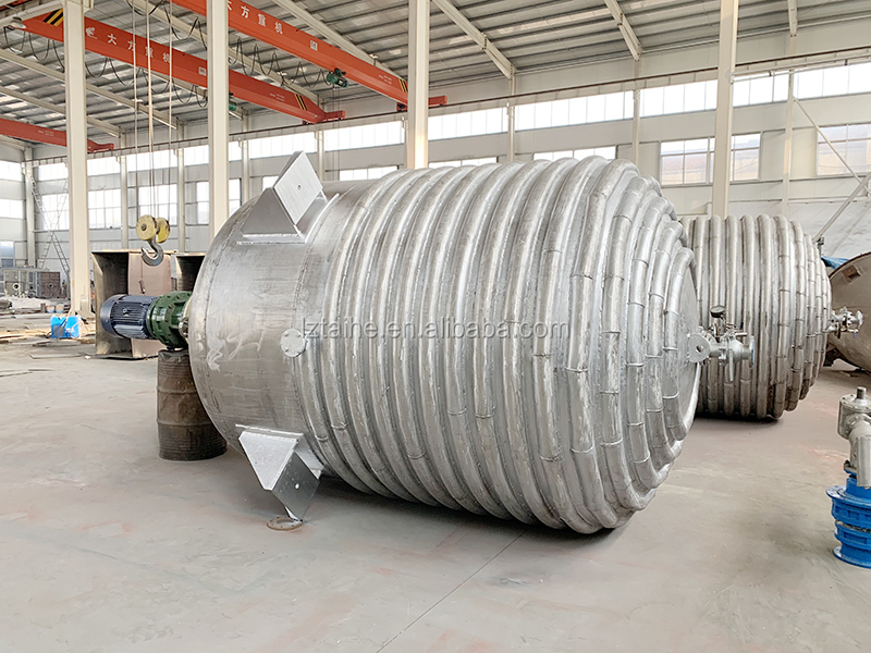 10000L Limpet Coil Reactor Tanks Vessel Stainless Steel Reactor for High- Performance