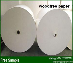 Quality 100% wood pulp offset paper / offset paper roll for sale