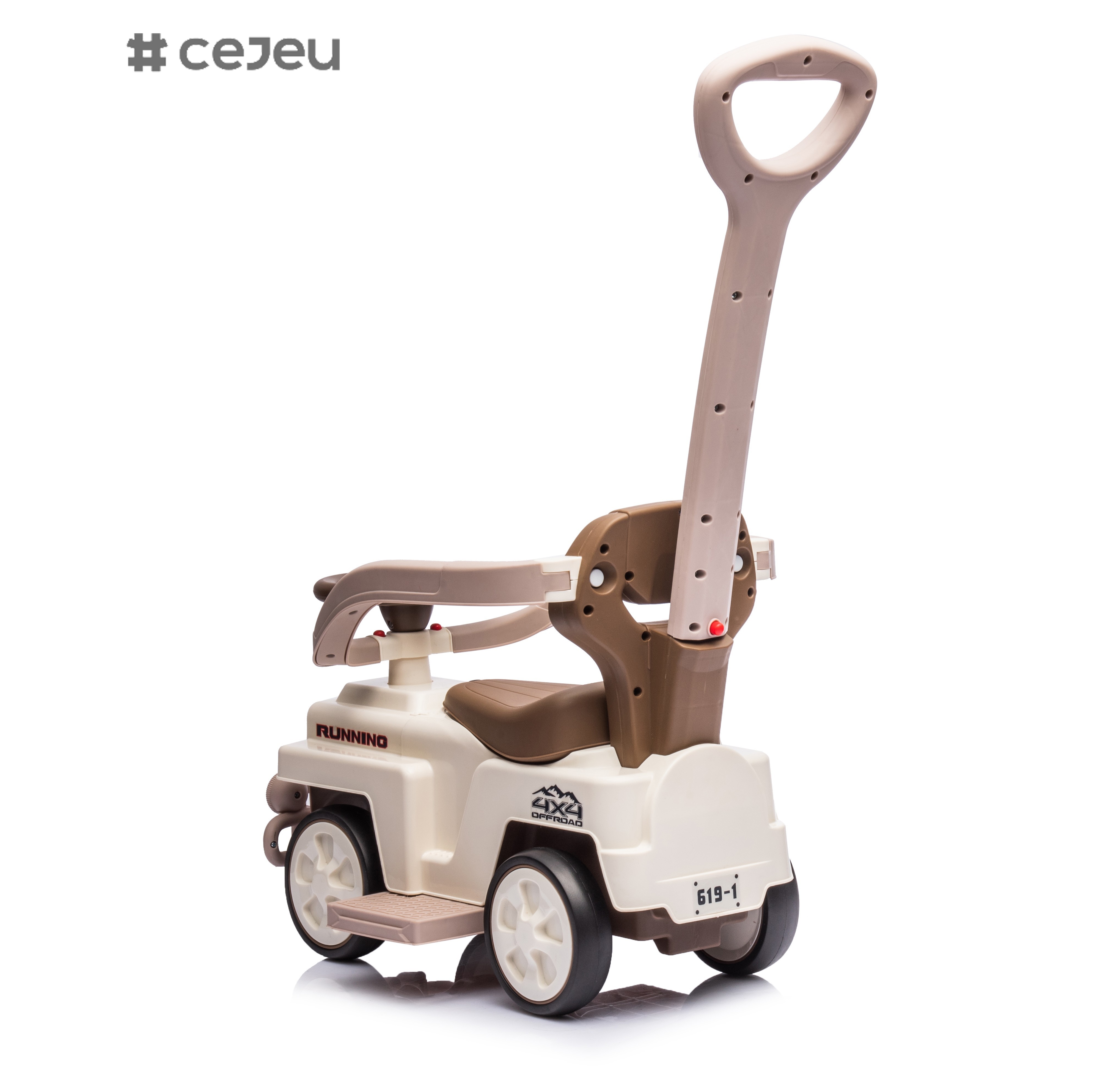 Foot to Floor Ride-on Car for 1-3years Boys or Girls Walker Toy, Flashing Wheels