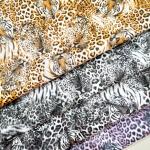 Wholesale Pvc Leopard Printed Synthetic Artificial Leather for Bag Notebook