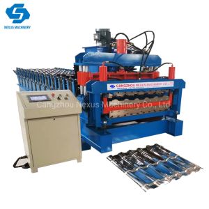 Quality Metal Monaco Clay Roof Tile Sheet Roll Forming Machine for sale