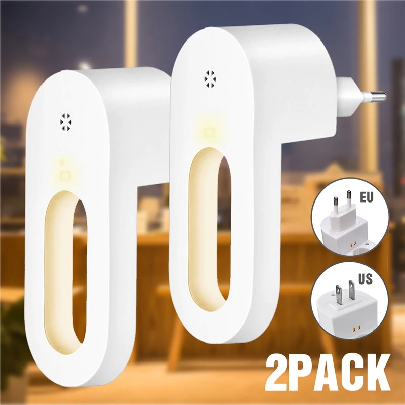 30LM Plug In Dusk To Dawn Night Light / 0.7W Motion Sensor Bedroom Night Light