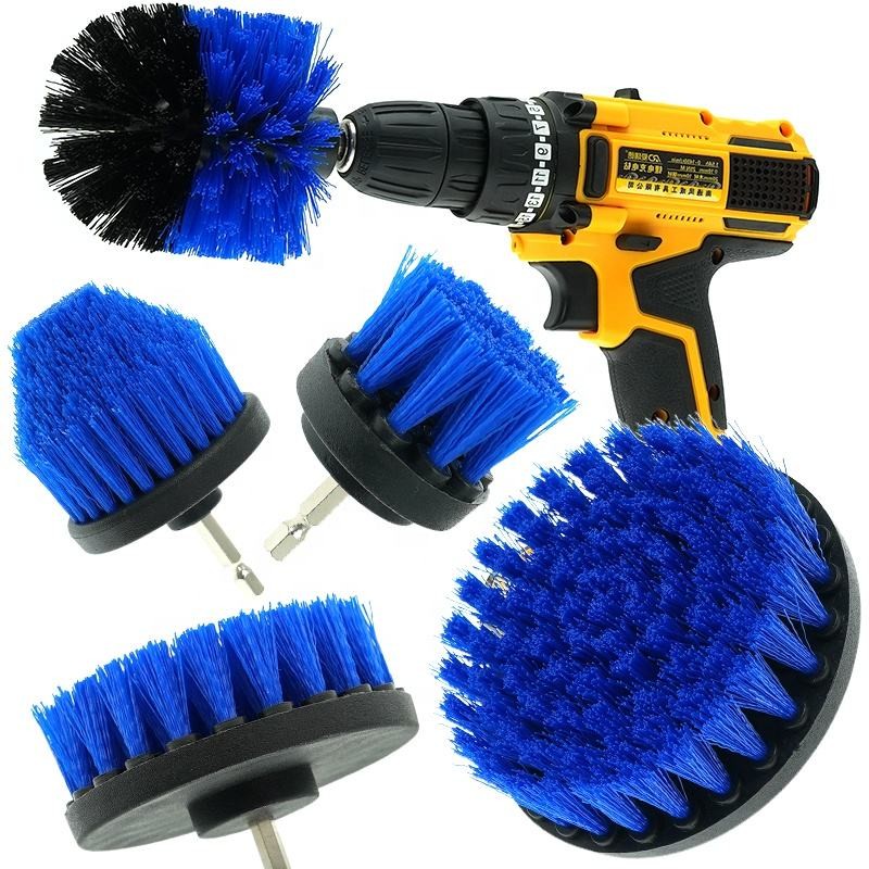 Rosh Grout Cleaning Drill Power Drill Scrub Brush Attachment For Toliet Cleaning