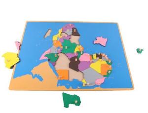 Quality Montessori Puzzle Map of Africa for sale