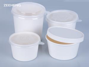 China Lids Recyclable Biodegradable Soup Cups For Hot or Cold Food on sale