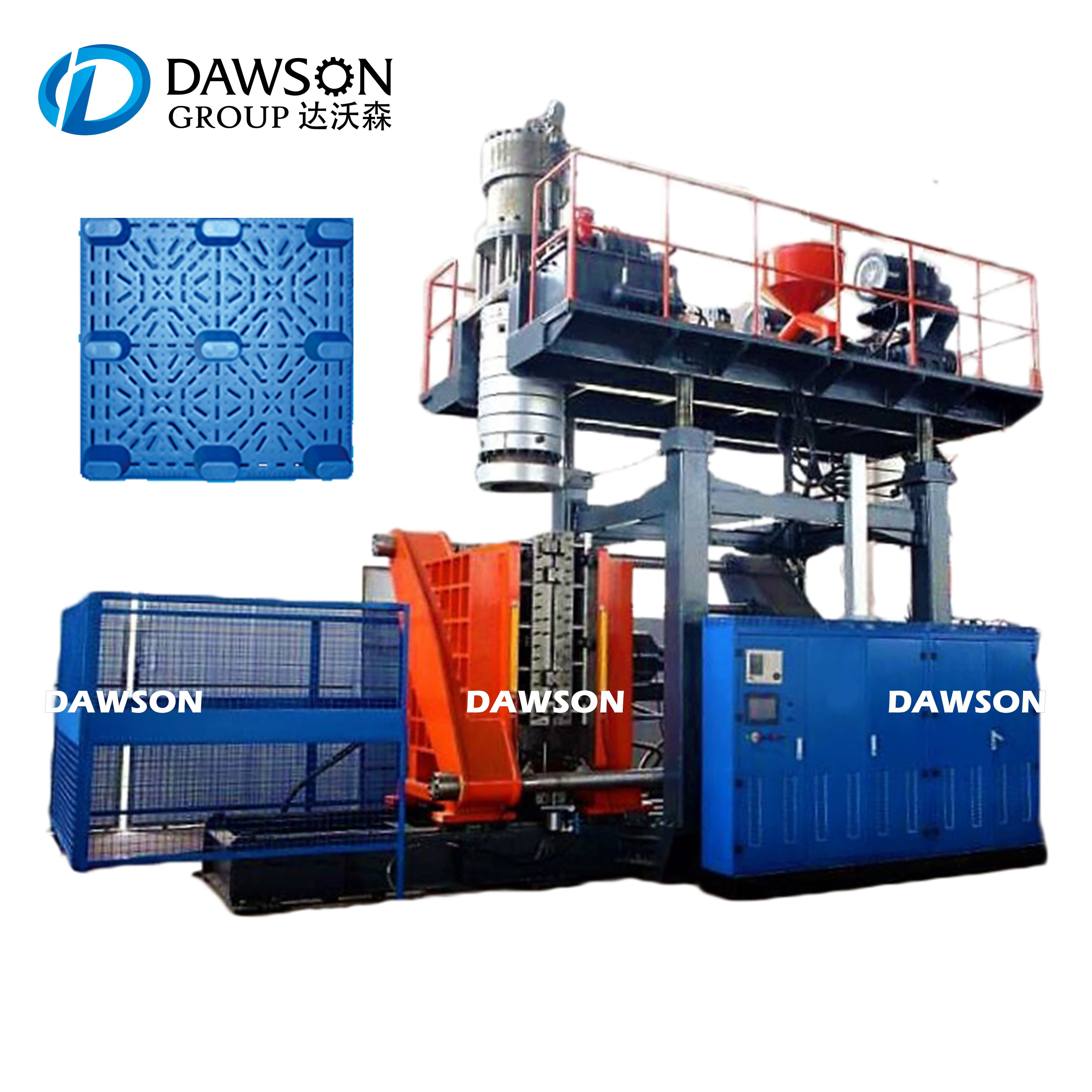 Quality HDPE PP Plastic Pallets Accumulation Extrusion Blowing Moulding Machines 250L for sale
