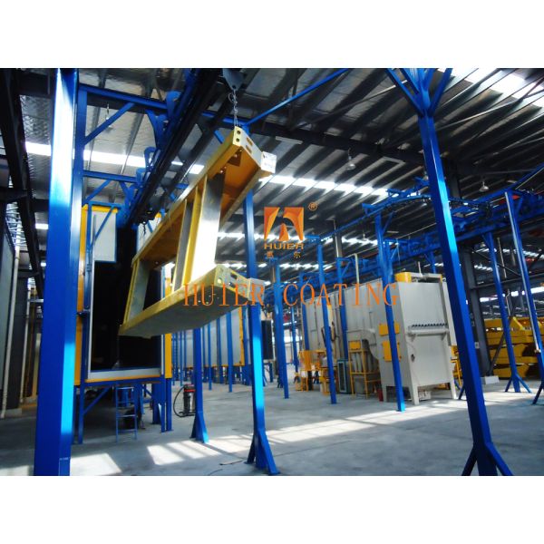 Ceiling Mounted PLC Control Overhead Conveyor System With Variable Speed And Low Noise